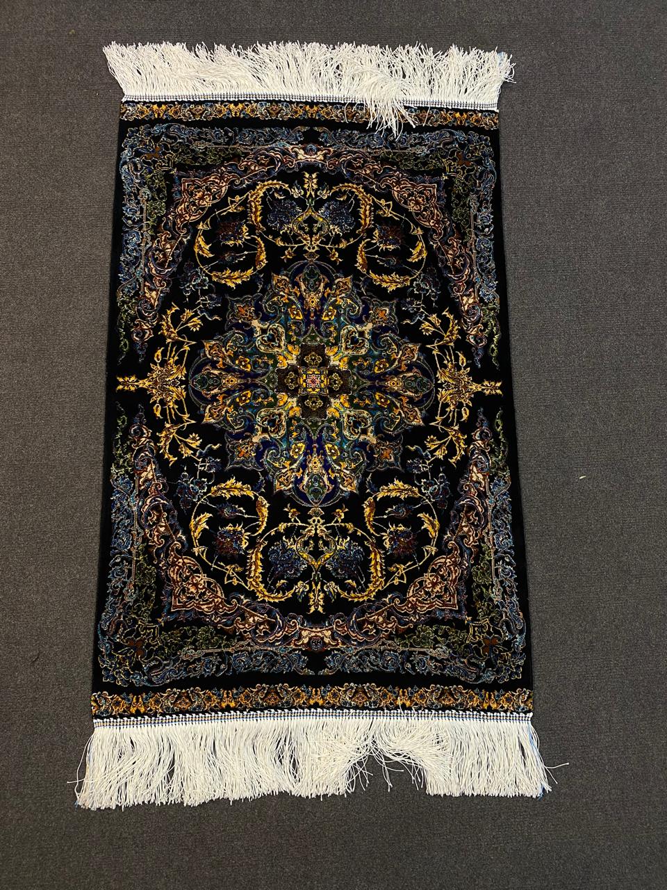 Iranian Pure Silk Carpets. 2x3ft.