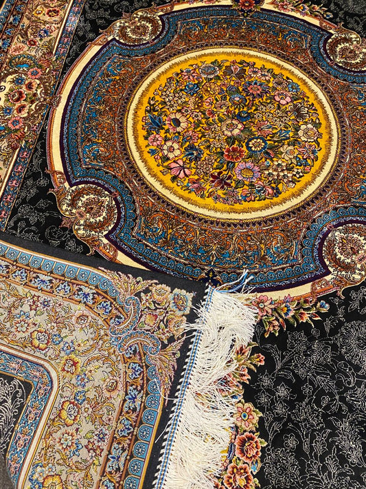Iranian Pure Silk Carpets 3x5ft